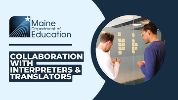 Collaboration with Interpreters and Translators