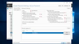 How To Enable Fine Grind Password Policy On Windows Server 2016