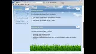 creating a LiveText ePortfolio