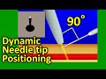 Ultrasound guided dynamic needle tip positioning in peripheral vein and artery cannulation