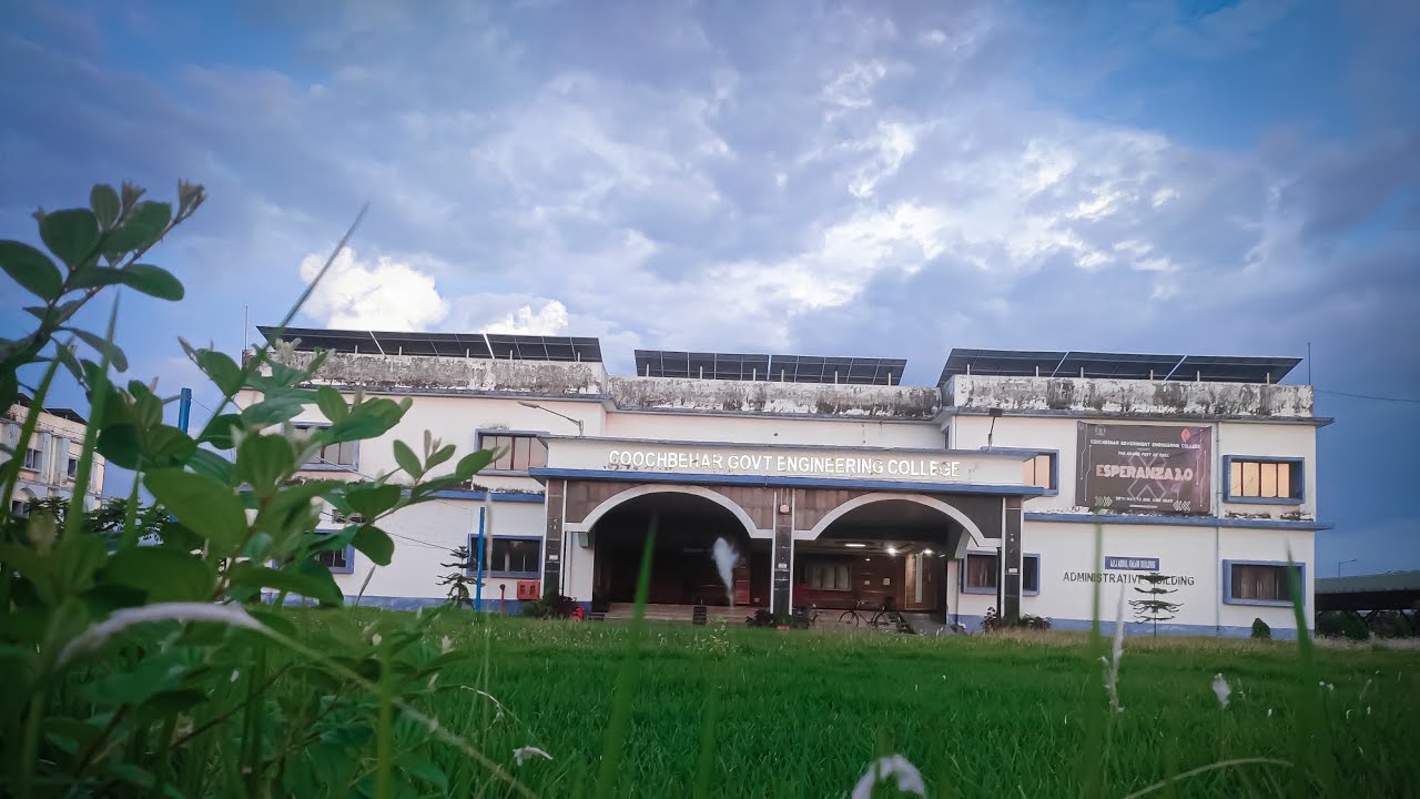 Coochbehar Government Engineering College | Campus | CGEC | WBJEE |
