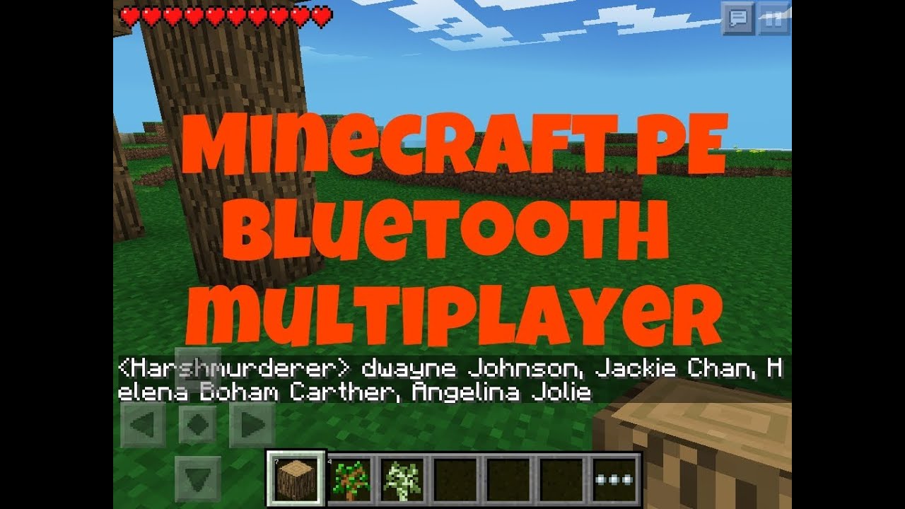 Minecraft Pe Bluetooth Multiplayer Youtube