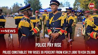 Ruto: Police constables’ basic pay rises 36%, 47,000 housing units under construction
