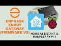 Installer et configurer home assistant avec enphase envoy v5