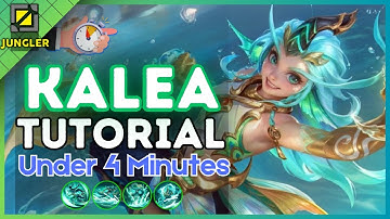 4-Minute Kalea Tutorial in Roam || (MLBB S35) 2025