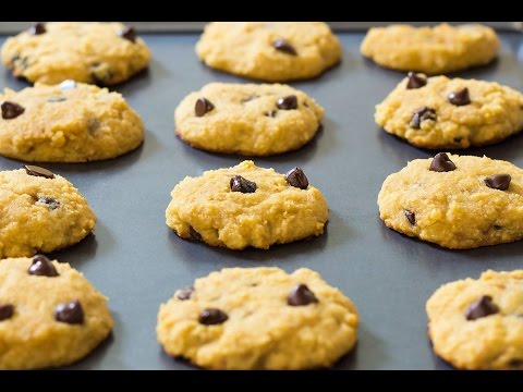 Coconut Flour Chocolate Chip Cookies