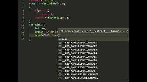 #shorts #rookieprogrammer #factorial C program to find factorial of a number using Recursion