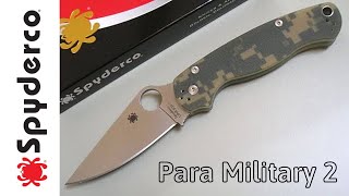 Spyderco Para Military 2 incelemesi | Spyderco Para Military 2 Review