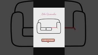 Menggambar Mudah Sofa How To Draw Sofa