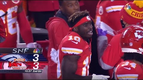 Tyreek Hill Catches TD But NOBODY SEES IT
