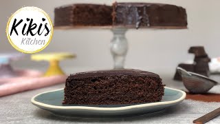 Sachertorte einfaches Rezept | Gelingsicher | Tagelang frisch und gelingsicher | Kikis Kitchen