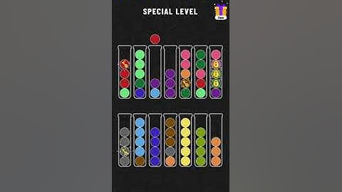 Ball Sort - Color Puzzle Game - Special Level 555 - Walkthrough SOLVED by RobotPlayer AI!!!