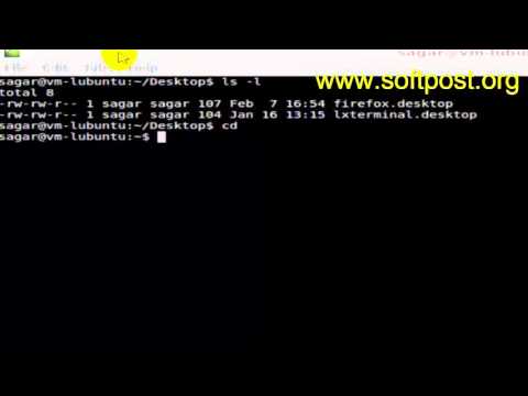 Column names in output of ls command in Bash