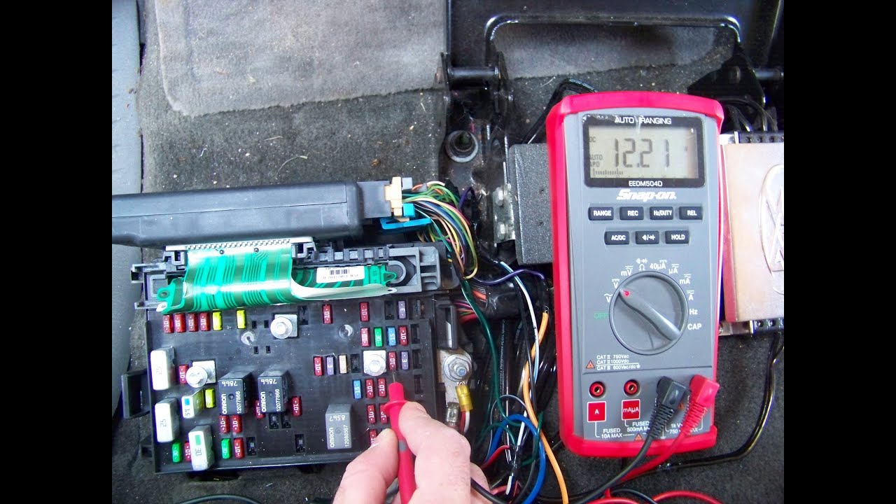 Trailblazer/Envoy P0740, P0753, P0758, P0785, and P1860 ... 2003 envoy xl fuse box location 