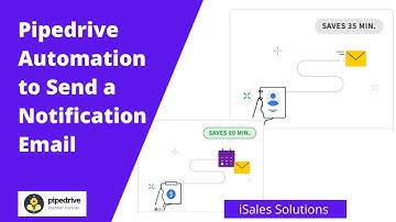 Automate Notification Emails in Pipedrive | Pipedrive Tutorial