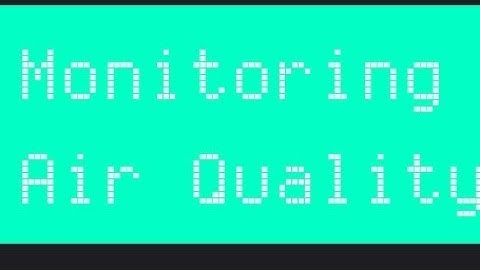 ESP32 Monitoring Air Quality With Sensor MQ-135 Integrated Blynk
