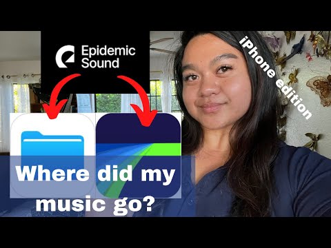 Where did the music I downloaded go? -Epidemic Sound App iPhone edition