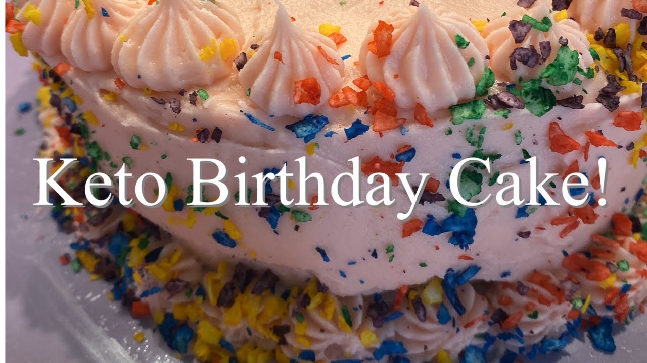 Keto Birthday Cake Recipe! YouTube