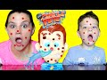 Caleb  mommy play pimple pete the pimple popping family fun game