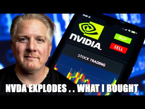 NVDA Stock Explodes 🔥 What I bought Today 🔥 Technical Analysis