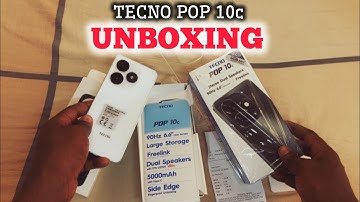 Tecno Pop 10c UNBOXING || First Look And Review ||