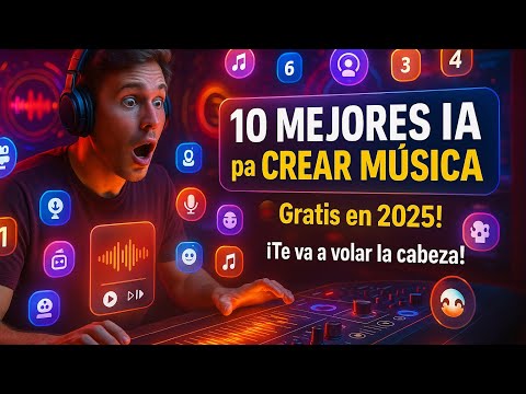 TOP 10 AIs for FREE MUSIC CREATION in 2025 They'll blow your mind