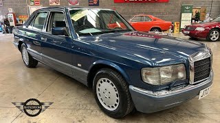 1992 MERCEDES 300 SE AUTO | MATHEWSONS CLASSIC CARS | AUCTION: 12, 13 & 14 JUNE 2024