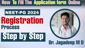NEET PG 2024 | How to Register | Step by step guide