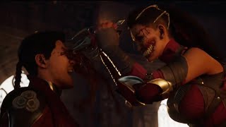 Mileena Blinds Kenshi Scene | Mortal Kombat 1