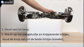 Hoe reset hoverboard  Nederlands (I-CIGO.COM)