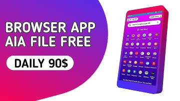 Browser App Aia File || Earn Daily 20$ || By Andro. Tech