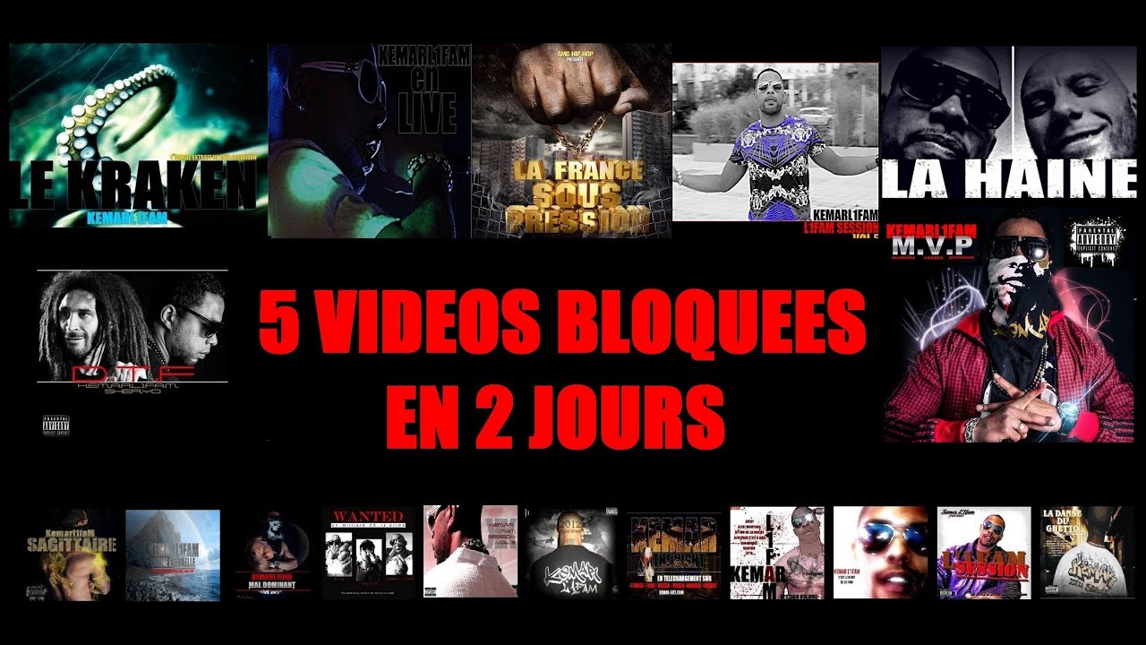 CENSURE GRIN2KAFPROD ENCORE 5 VIDEOS BLOQUES PAR LE GOURVERNEMENT SARKOZY FRANCE TV !!!