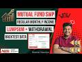 How to use SWP Calculator for Regular Income? | Mutual Fund SWP Backtesting 2026 | Dhaval Visariya