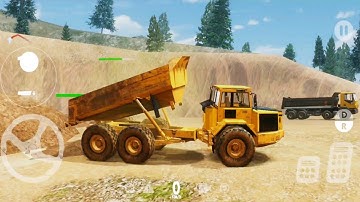 Articulated Truck Map 2 - Mining Valley | Heavy Machines & Mining Simulator Android Gameplay HD