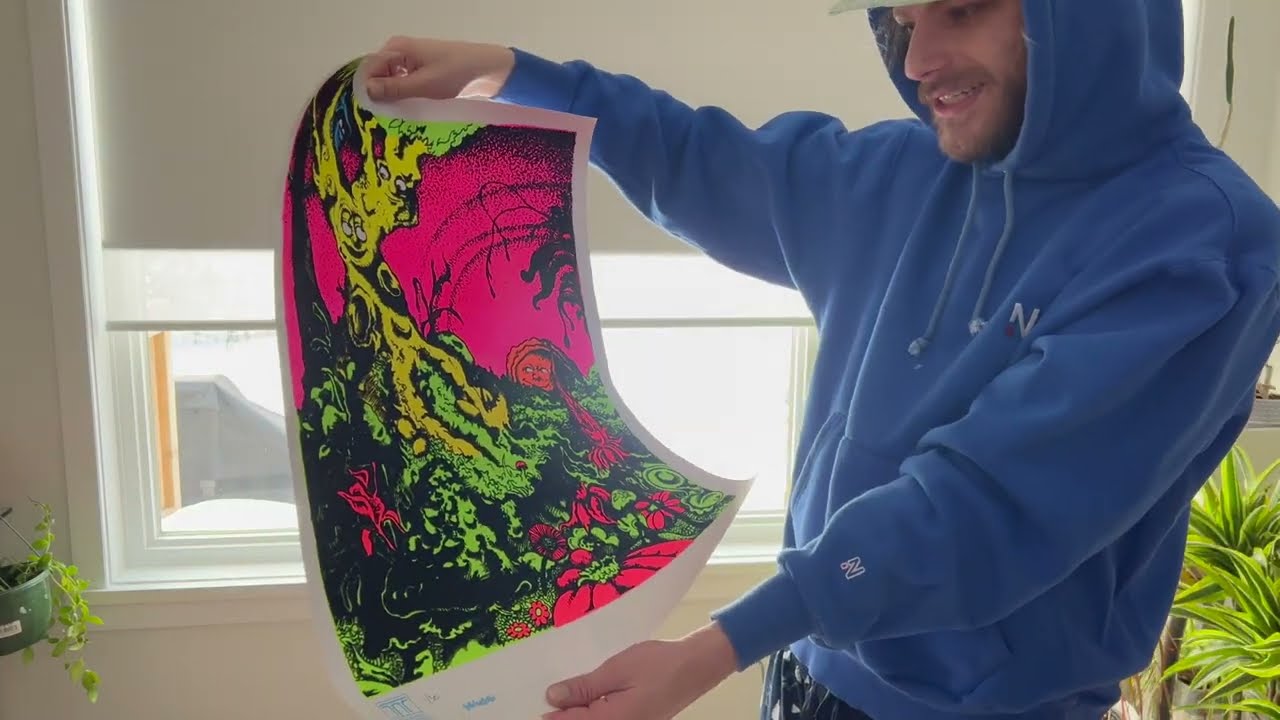 Talking Terps 'FORREST GATHERING' Poster Art Print *UNBOXING* Video (RARE)