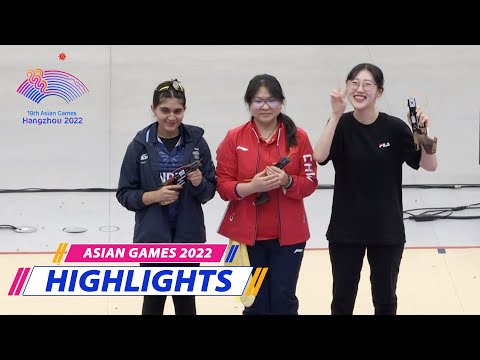 India Wins Silver | 25m Pistol | Women's Shooting | Highlights | Hangzhou 2022 Asian Games