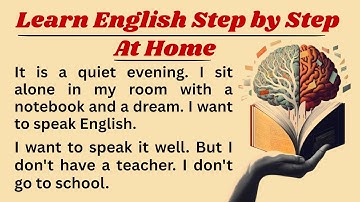 Learn English Step by Step At Home || Graded Reader || Improve Your English || Listening Practice