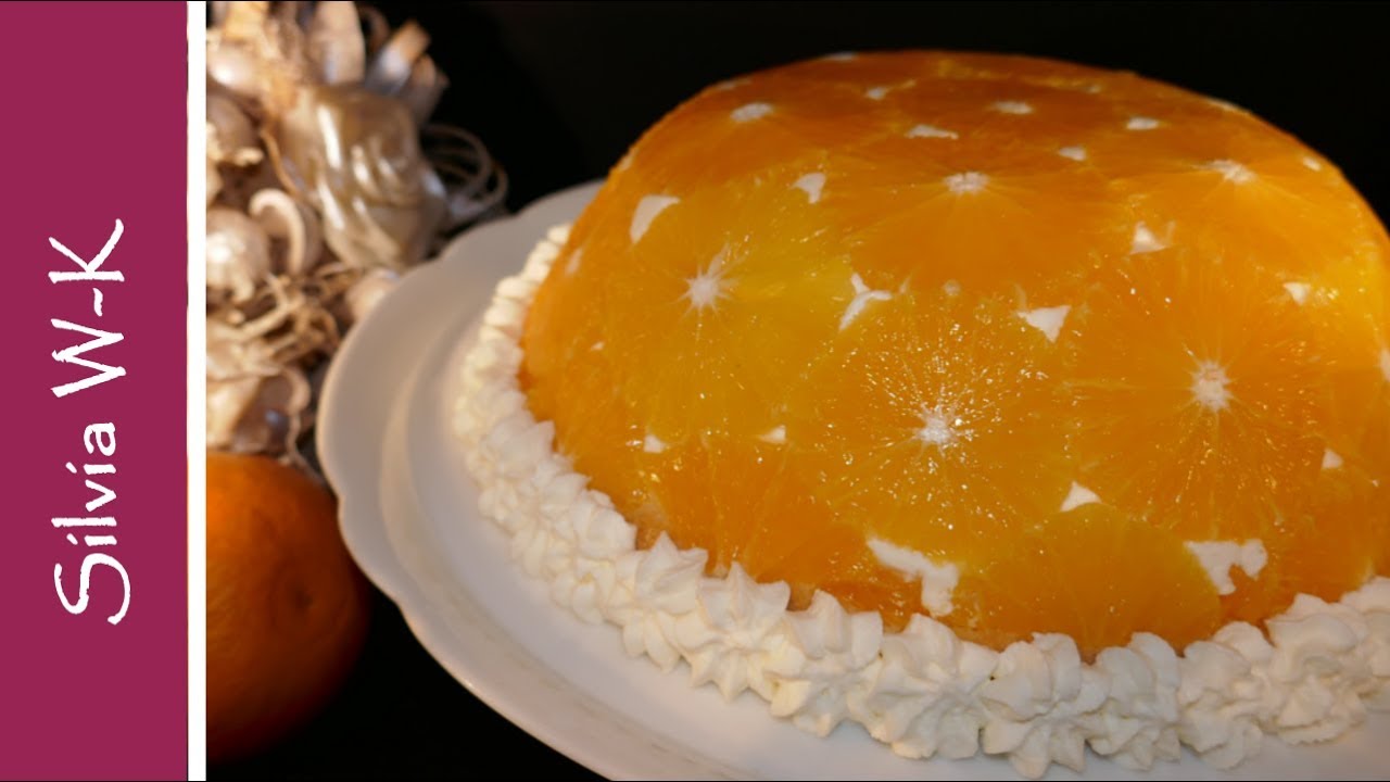 Orangen-Kuppeltorte / Sahnetorte