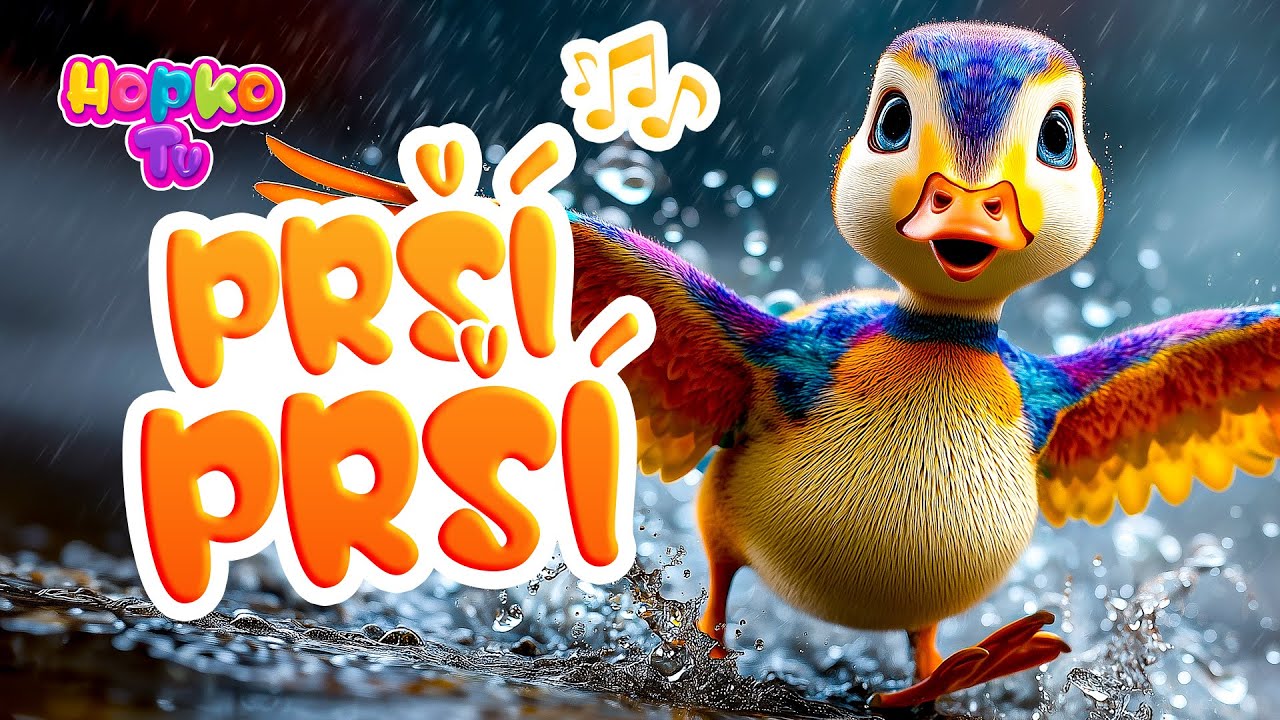 Prší prší | @HopkoTV Pesničky pre detičky SK