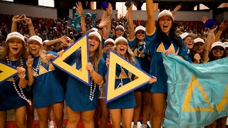 Tri Delta Bid Day 2024 - Illinois State University