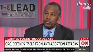 Dr  Ben Carson Crushes Question About Planned Parenthood On CNN