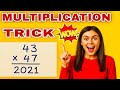 99% People Don’t Know This Fastest Way to Multiply Numbers | Shortcut Trick Math