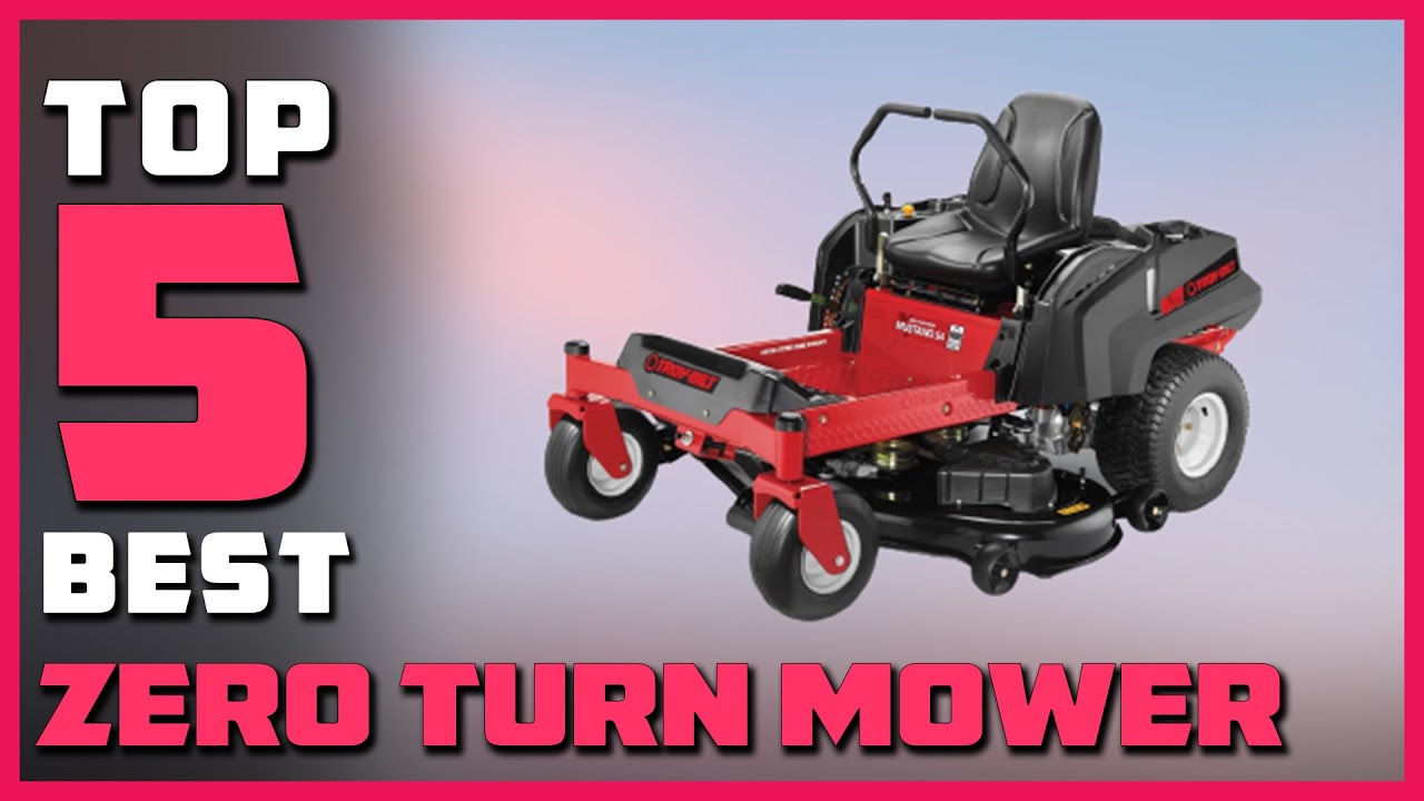 Best Zero Turn Mower in 2024 - Top 5 Zero Turn Mowers Review - YouTube