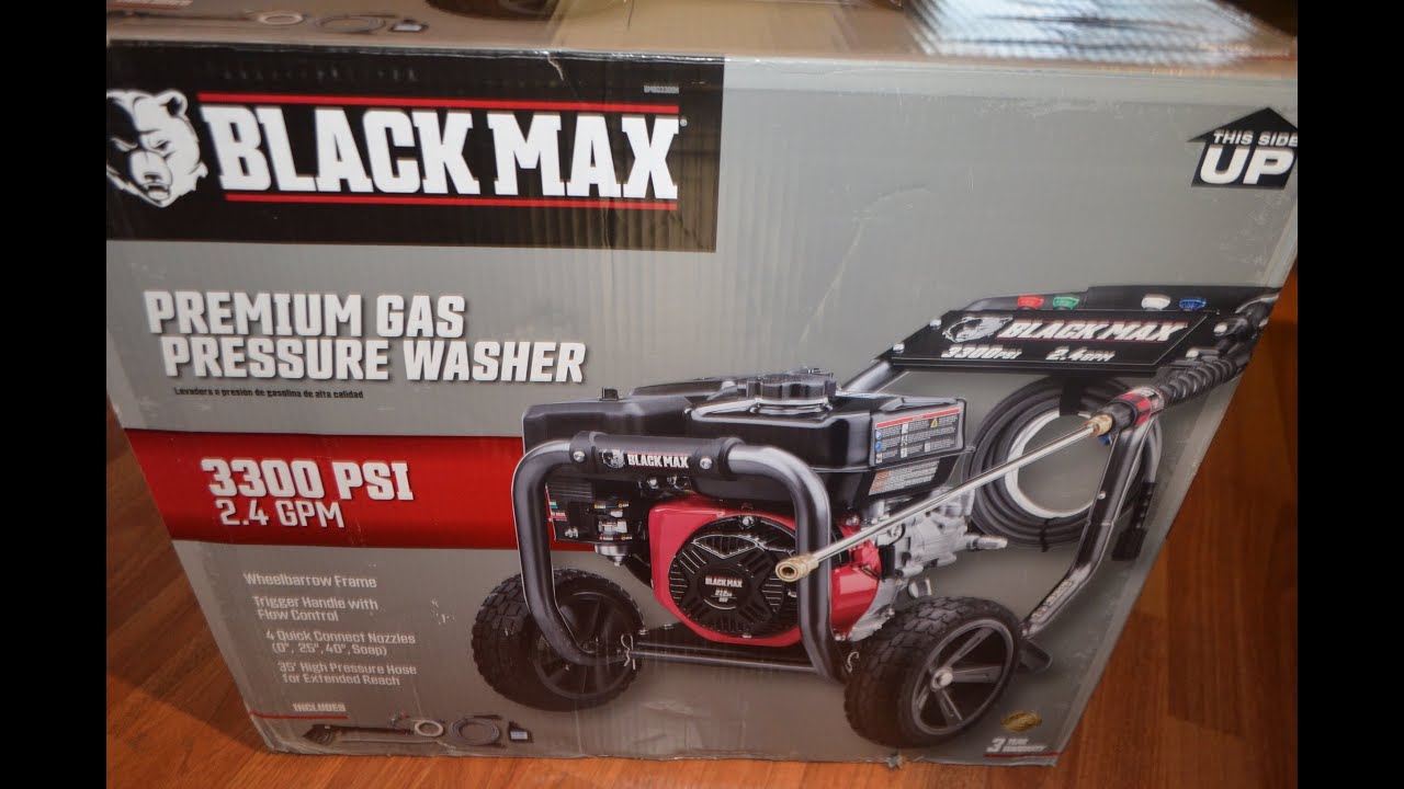 Black Diamond 3300 PSI Pressure Washer