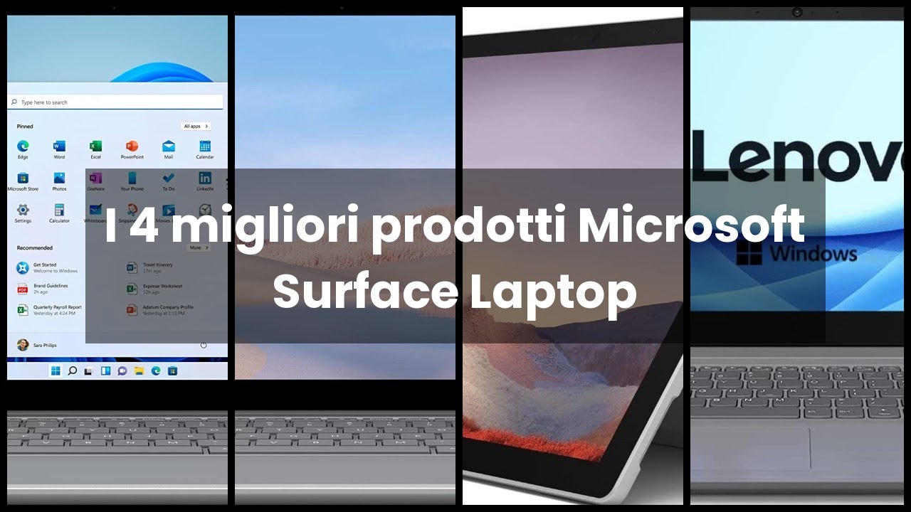 【MICROSOFT SURFACE LAPTOP】I 4 migliori prodotti Microsoft Surface