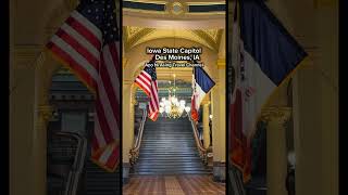 The Iowa Statehouse | Iowa State Capitol | The Golden Dome|1007 East Grand Avenue DesMoines AATCS164