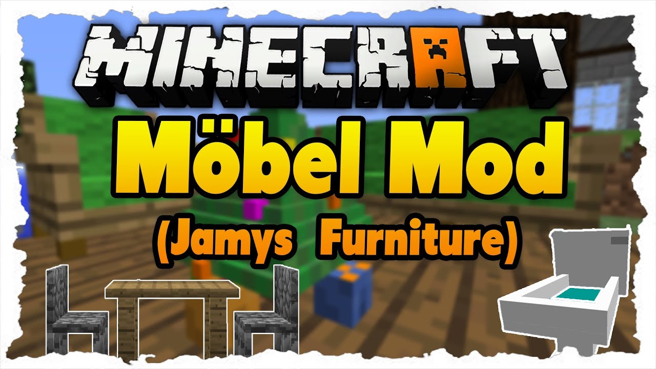 Minecraft Mobel Mod Jammy Funiture Review 1 6 4 40 Neue Mobel