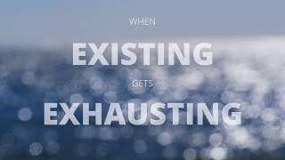 When Existing Becomes Exhausting | Calm Jazz | Music Therapy