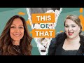 Wedding Hot Takes: This or That with a Bridal Expert 👗