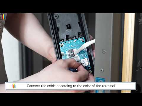 ENGLISH BABA-8111 PUSHPULL SYSTEM HOTEL DOOR LOCK INSTALLATION